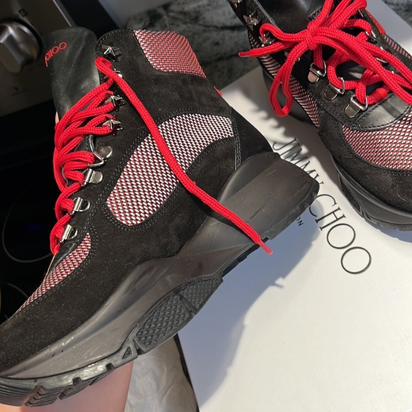 Jimmy Choo Crosta suede calf technical size 36 - Picture 6 of 7